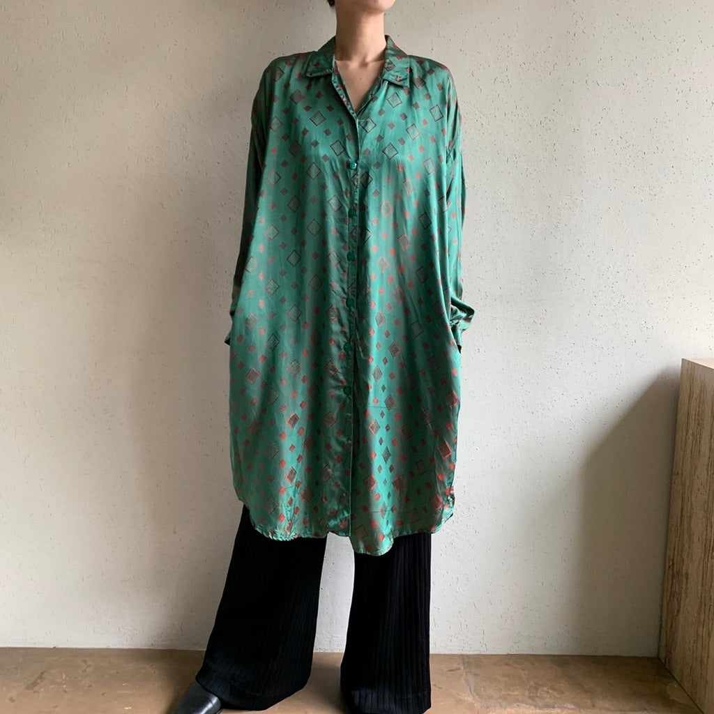 Belted Long Shirt