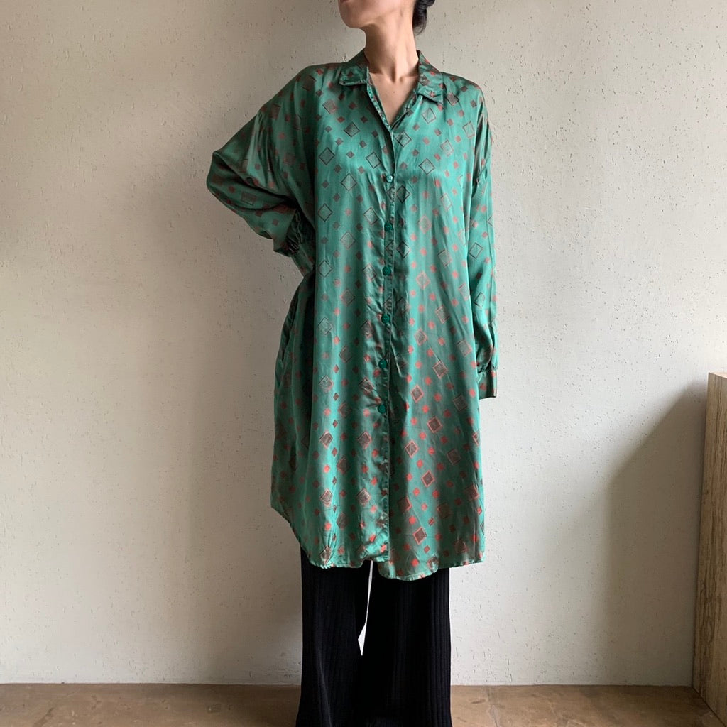 Belted Long Shirt