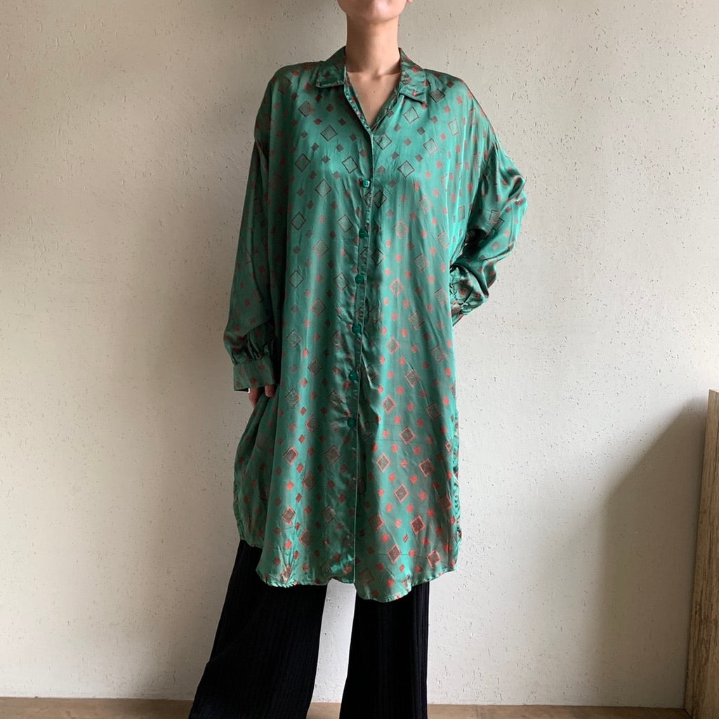 Belted Long Shirt