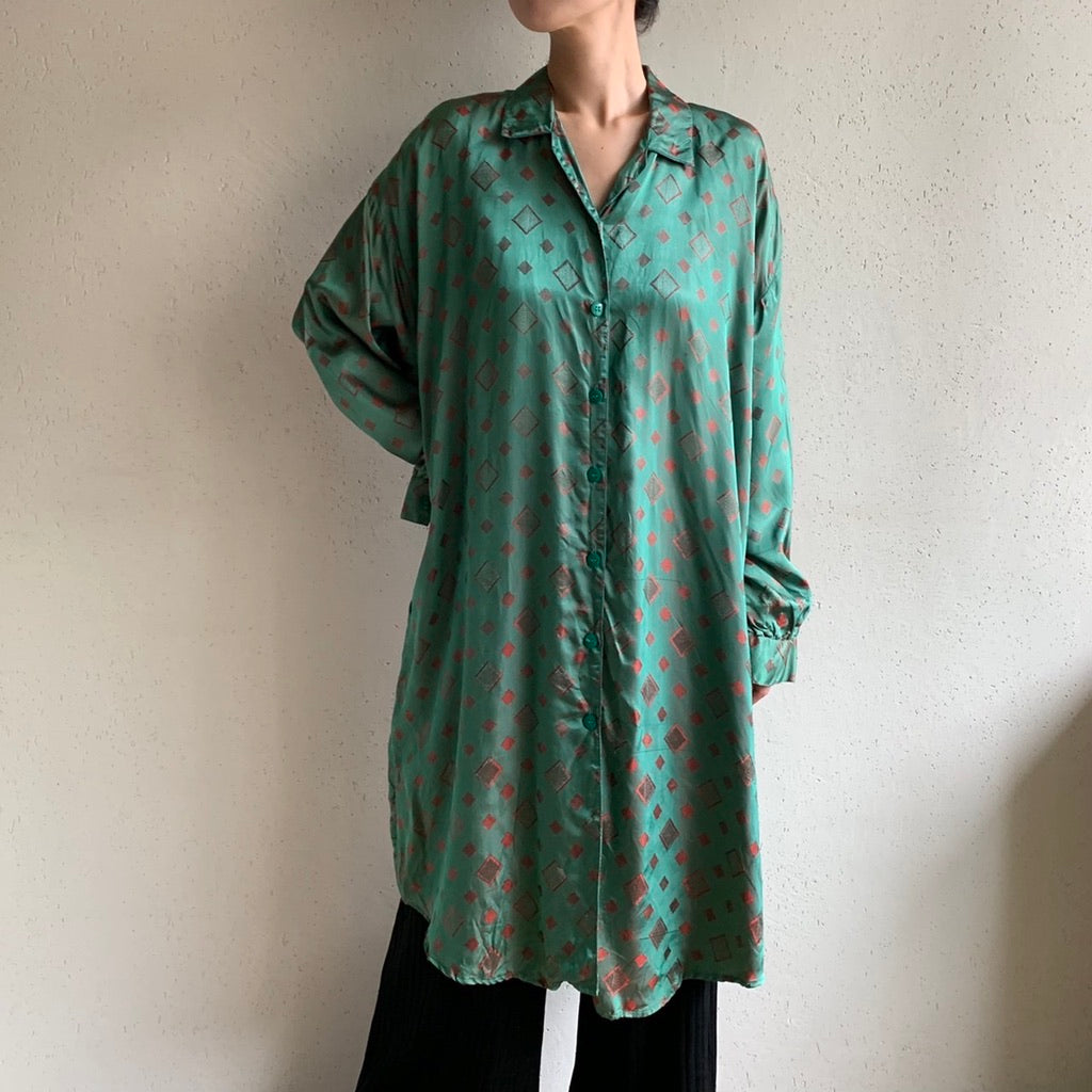 Belted Long Shirt