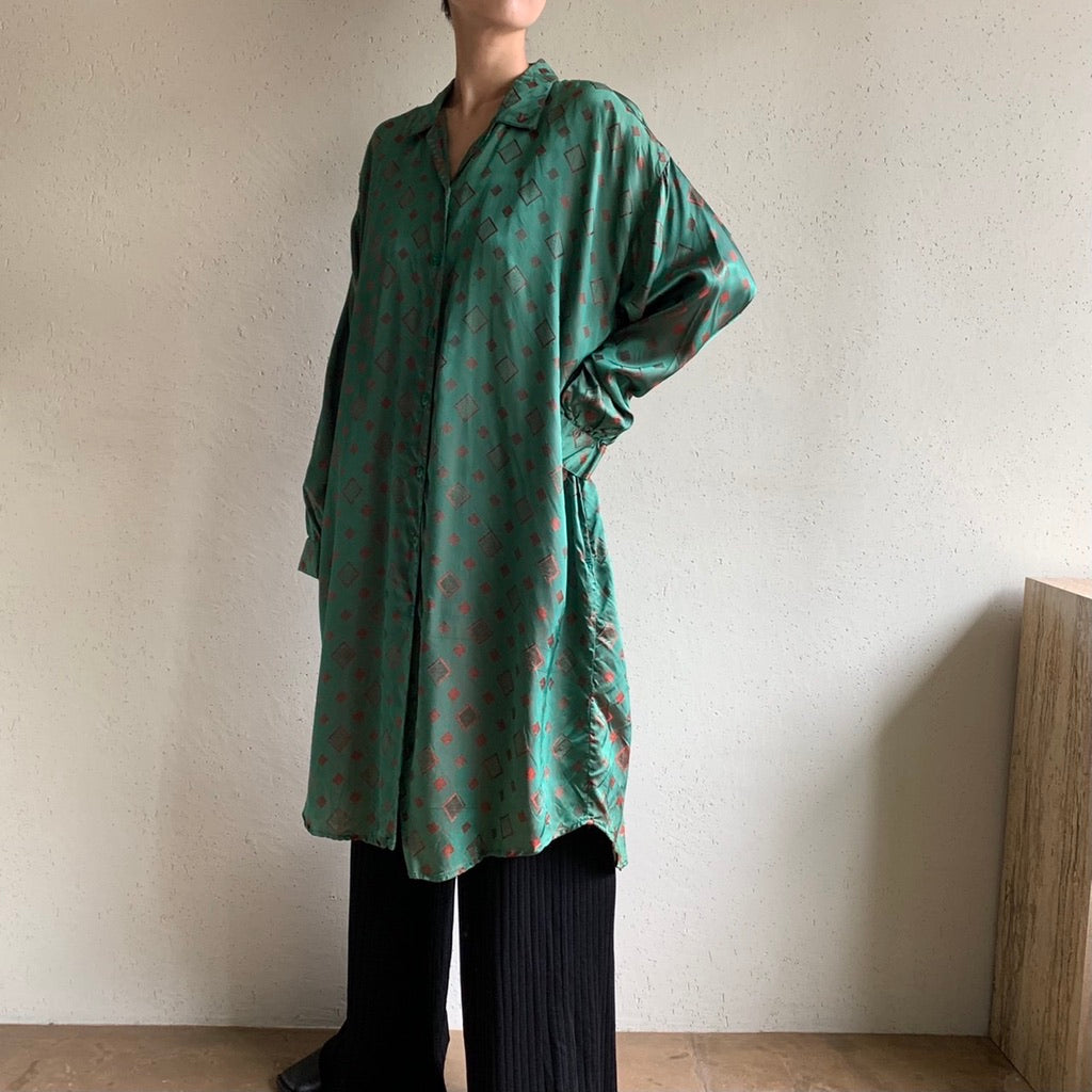 Belted Long Shirt