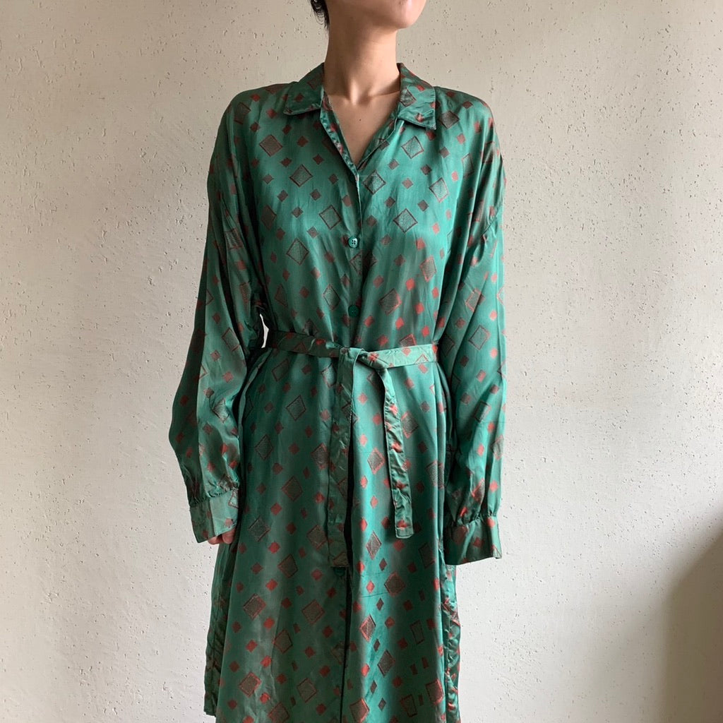 Belted Long Shirt