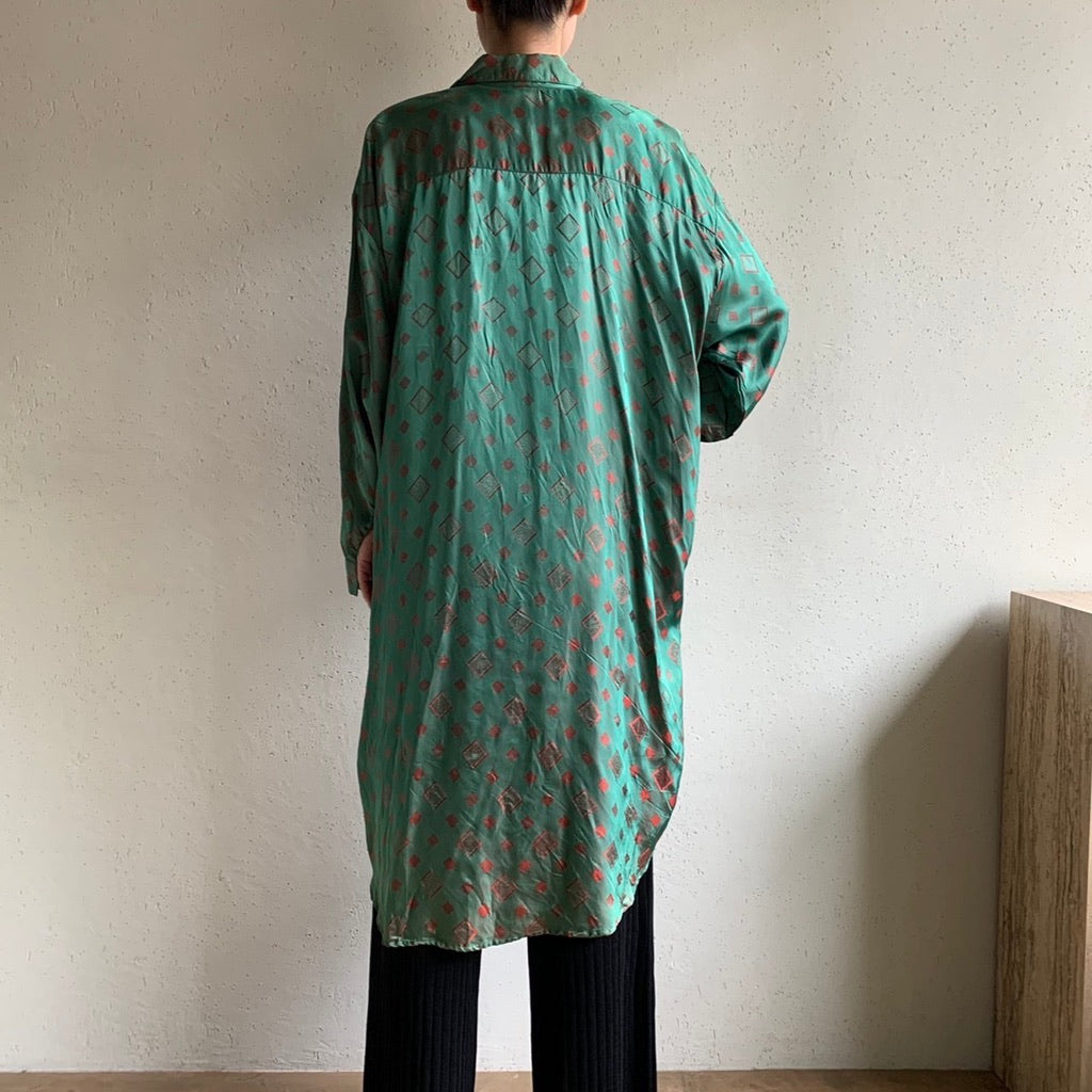Belted Long Shirt