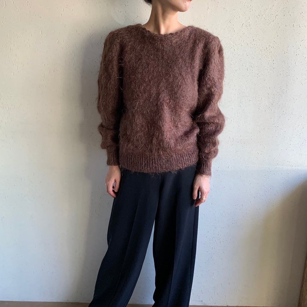 80s Brown Knit