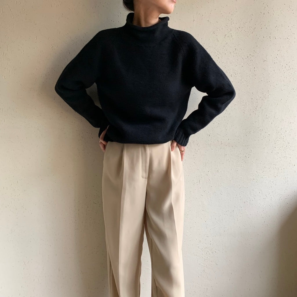 90s High Neck Knit