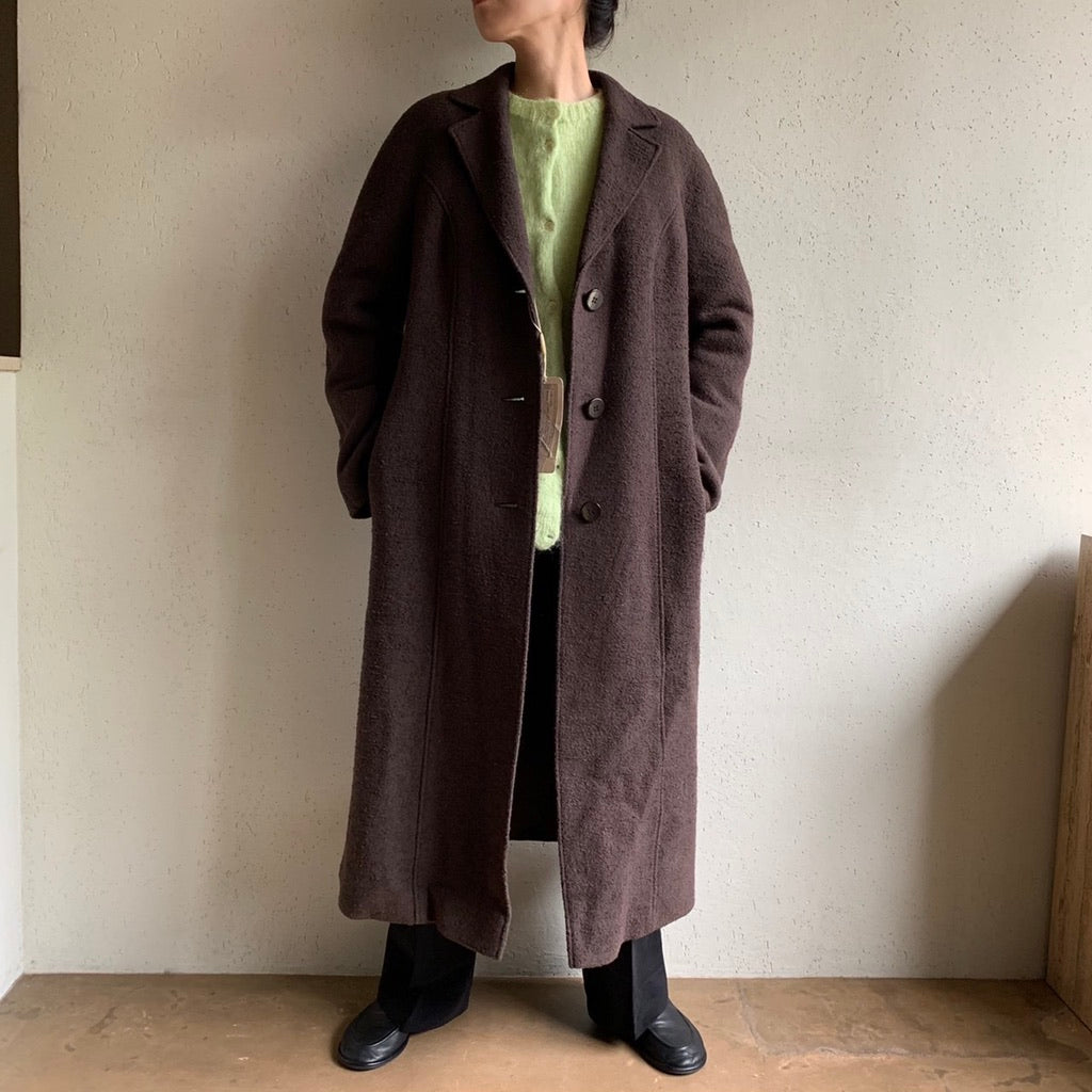 80s EURO Brown Coat Dead Stock
