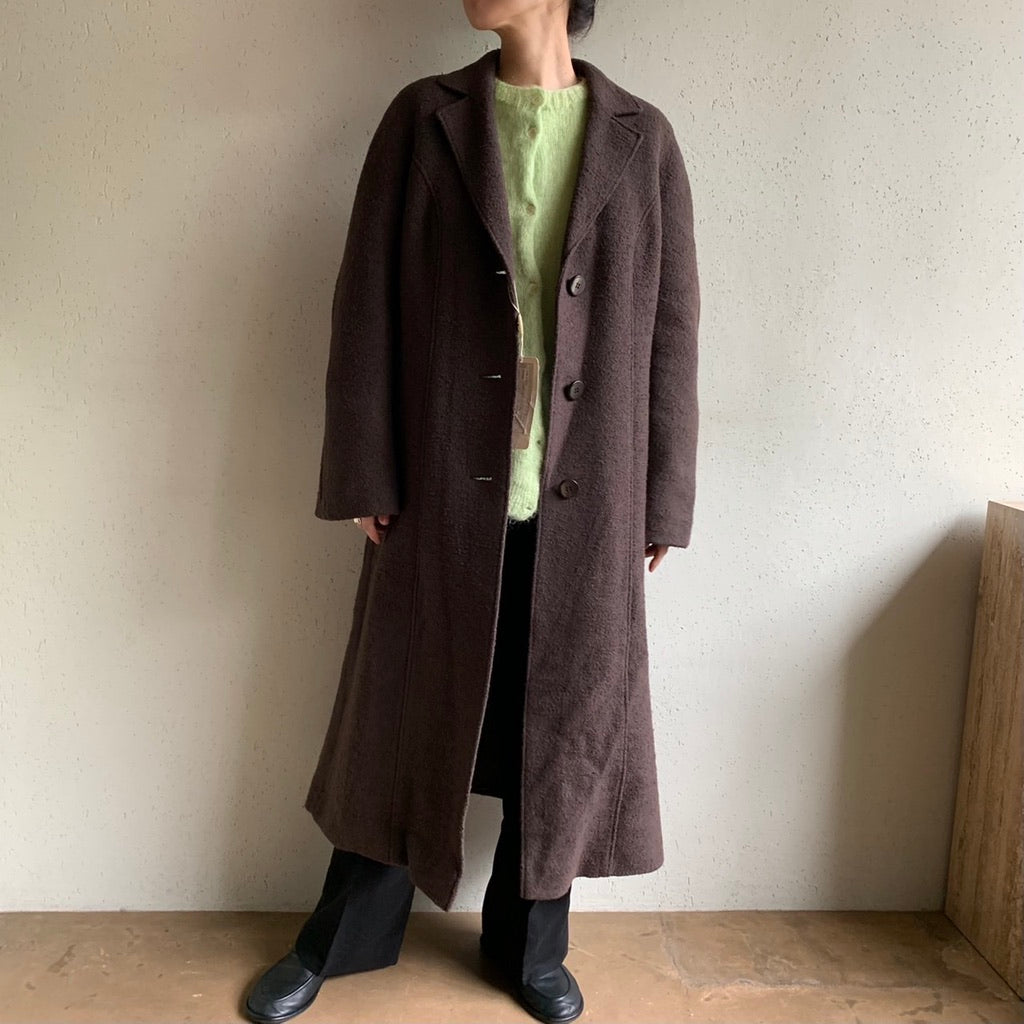 80s EURO Brown Coat Dead Stock