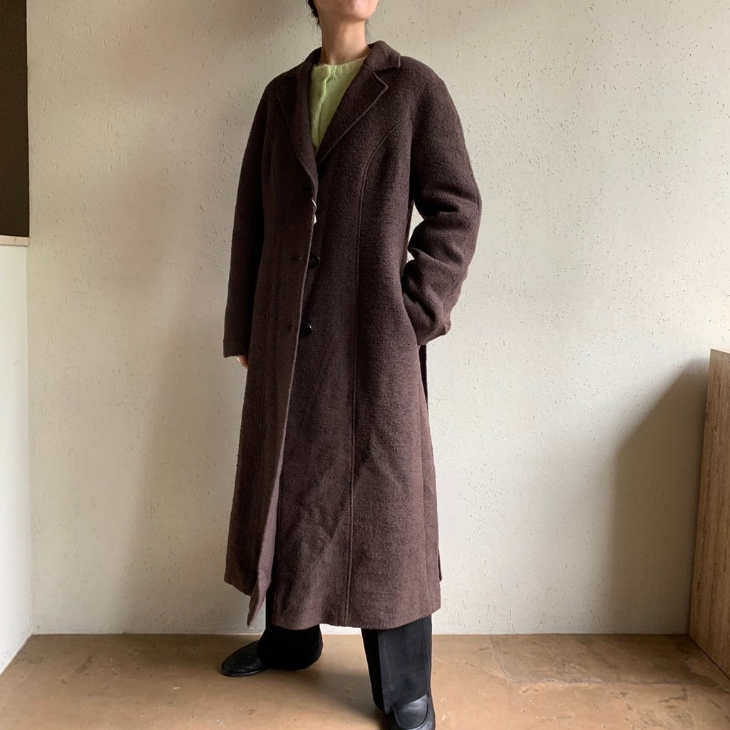 80s EURO Brown Coat Dead Stock