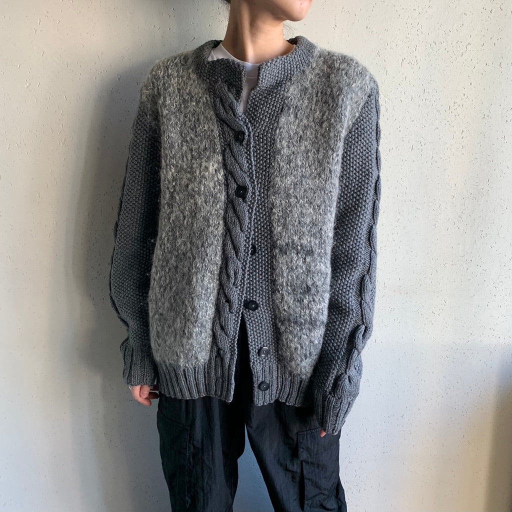 80s Design Knit Cardigan