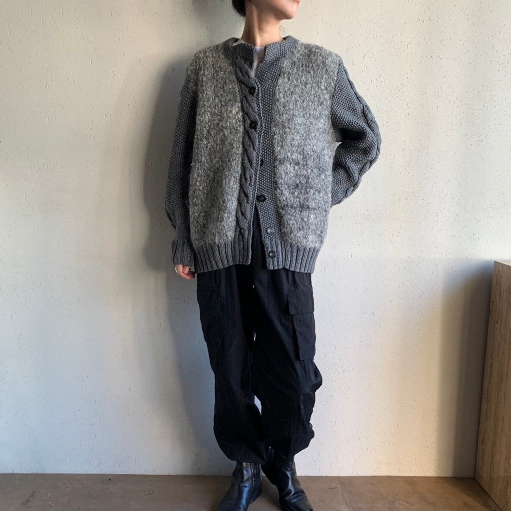 80s Design Knit Cardigan