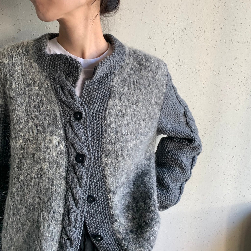 80s Design Knit Cardigan