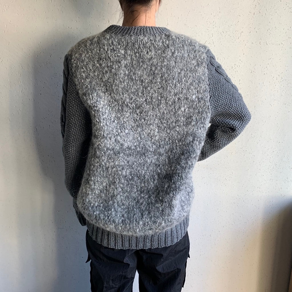 80s Design Knit Cardigan