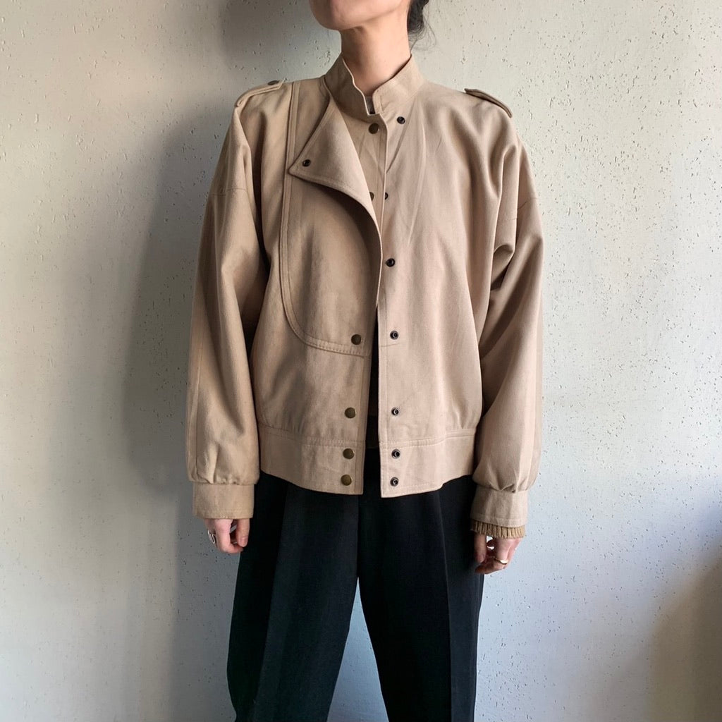 80s EURO Faux Suede Jacket