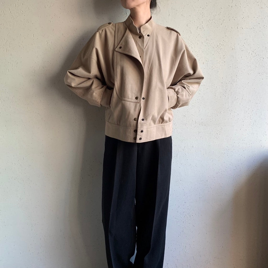 80s EURO Faux Suede Jacket