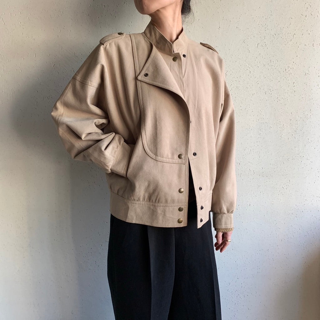 80s EURO Faux Suede Jacket