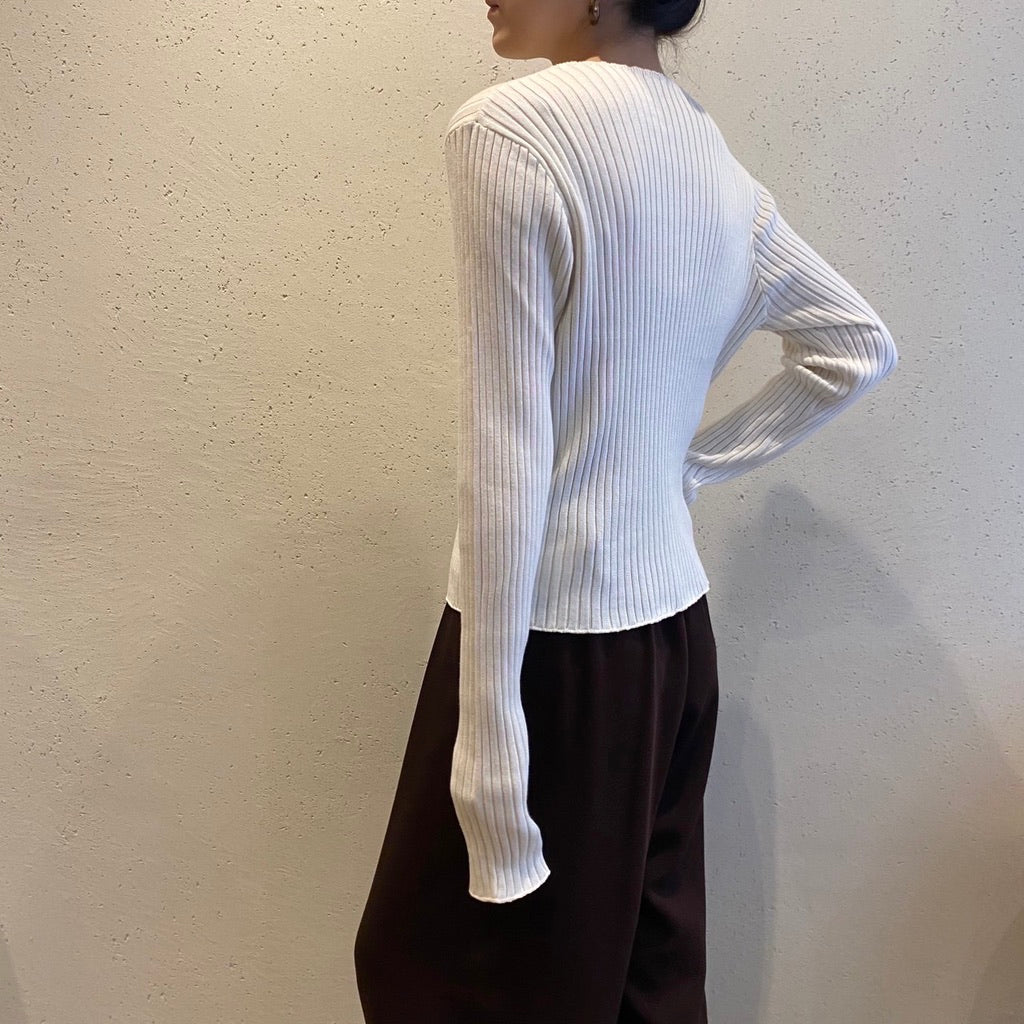 Kraud ORGANIC COTTON RIB TOP