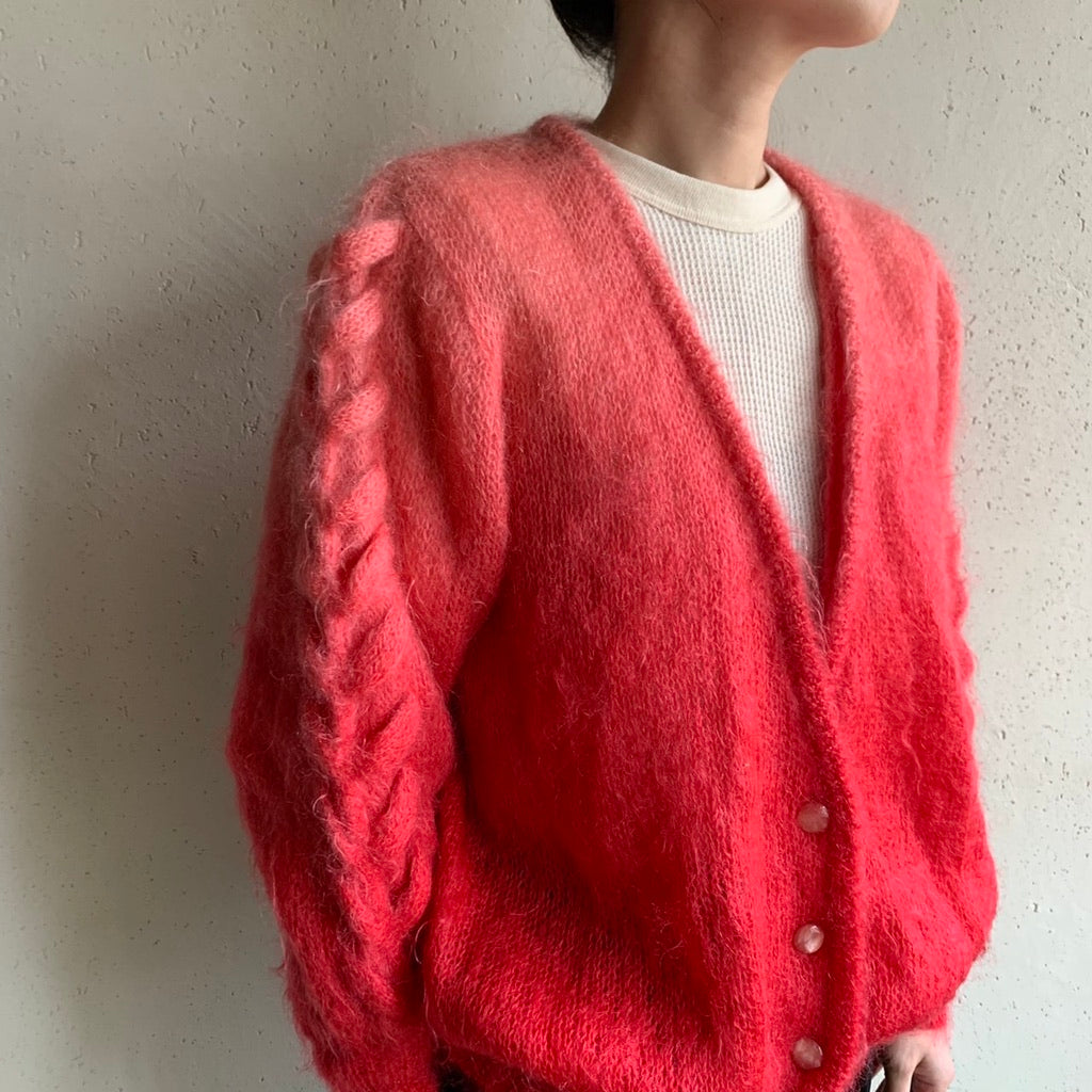 80s Gradation Knit Cardigan