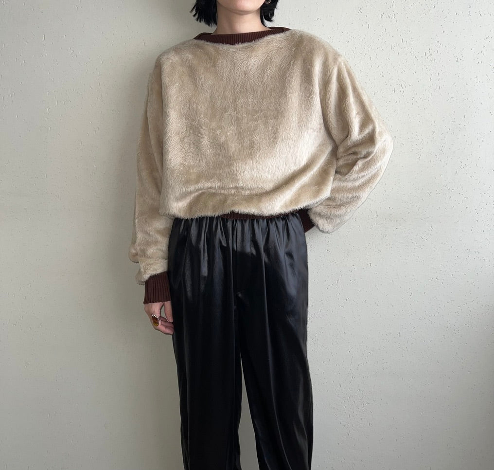 80s Fur Top