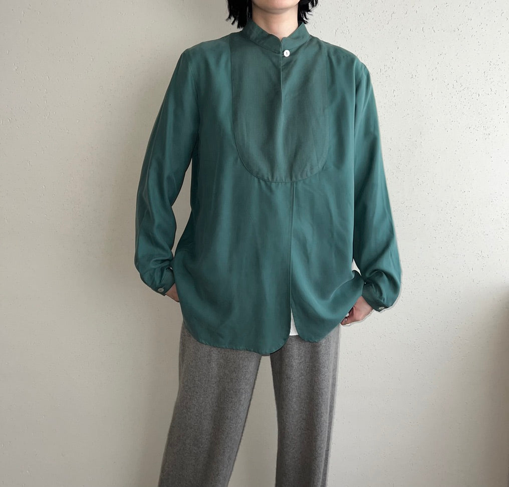 90s "Oscar de la Renta " Silk Blouse
