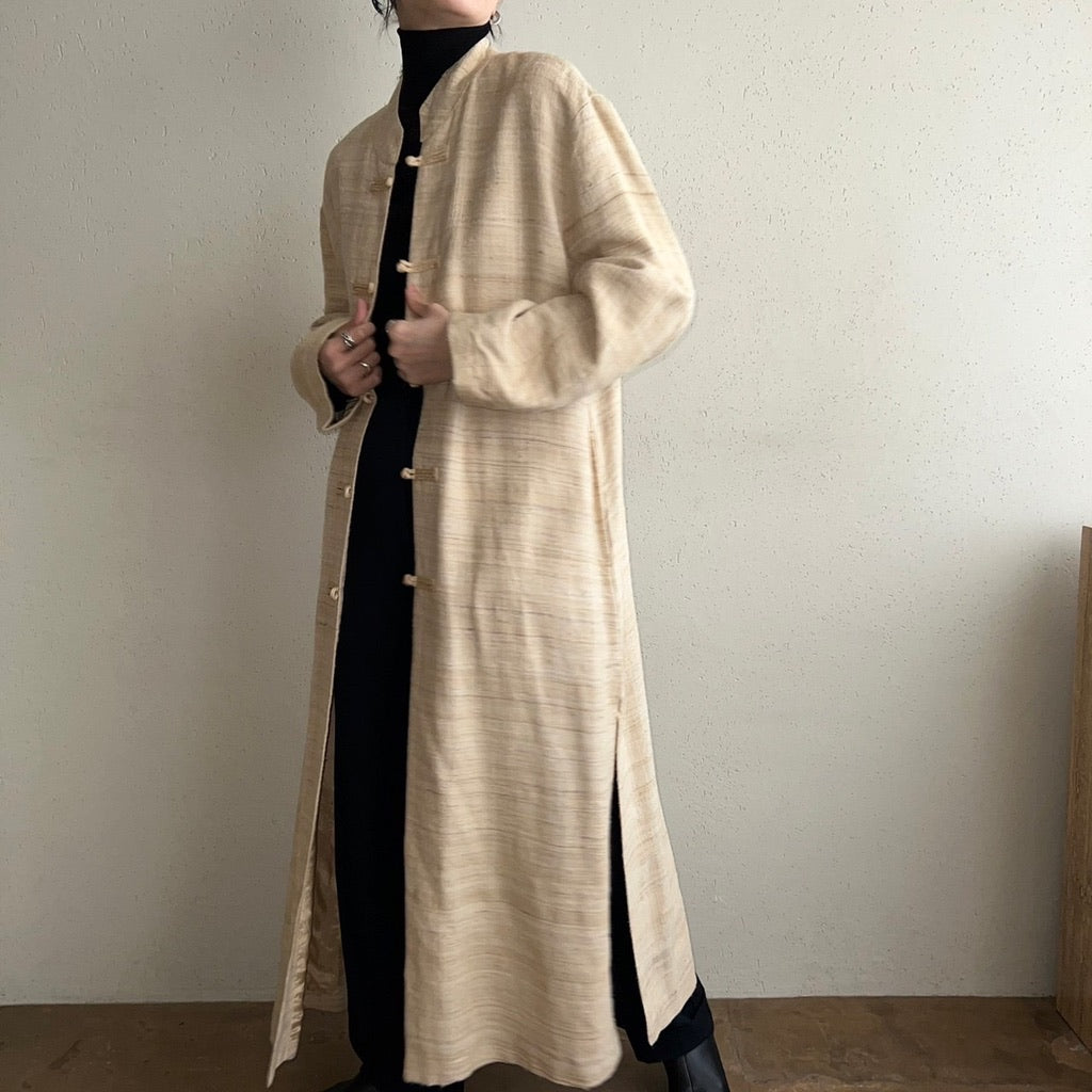90s "ORVIS" Silk Asian Design Robe