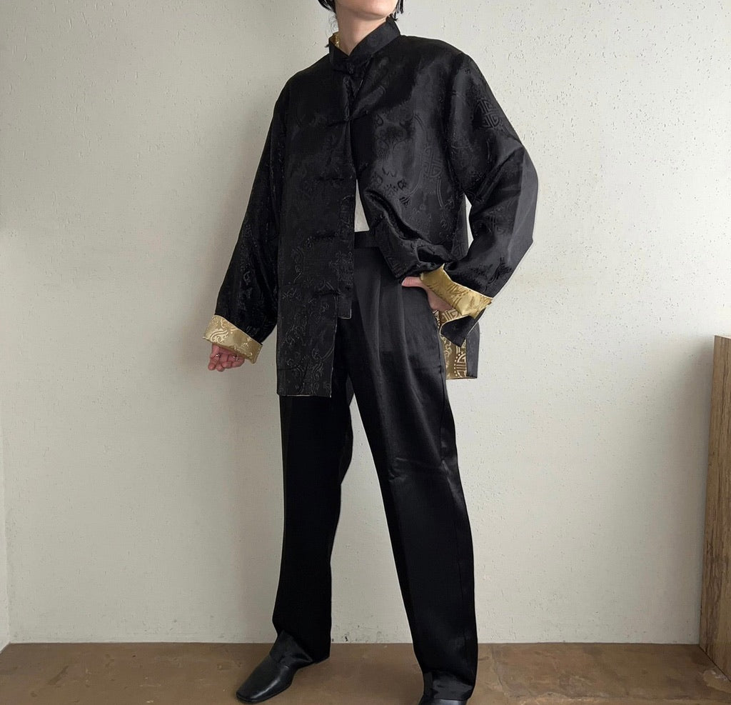 90s Asian Design Reversible Jacket