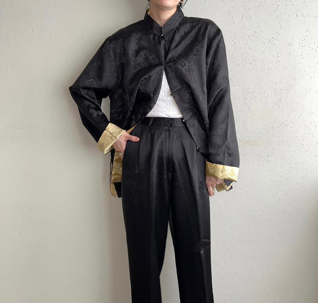 90s Asian Design Reversible Jacket