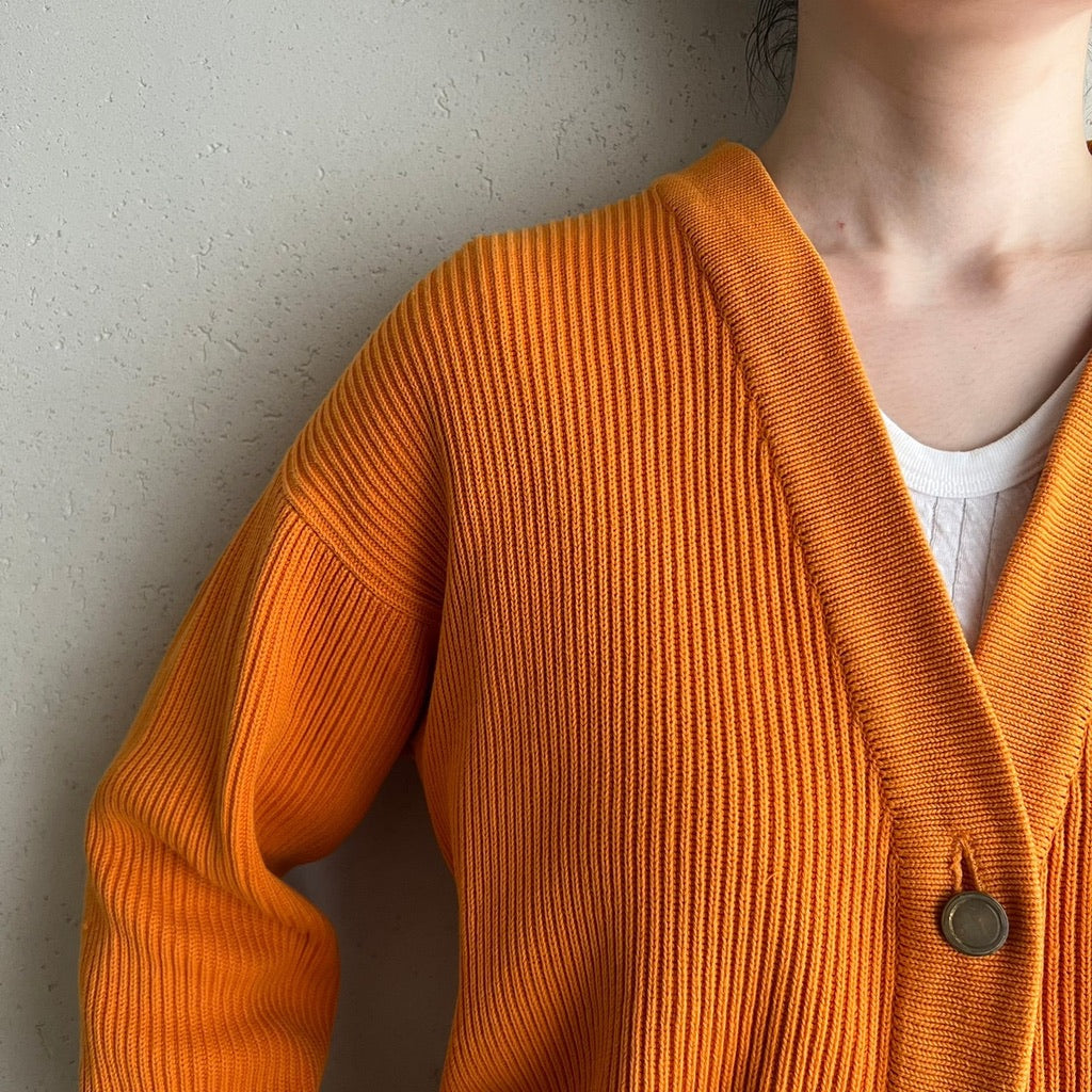 90s Ribbed Cardigan