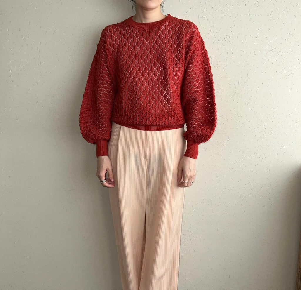 70s Acrylic Knit Made in USA