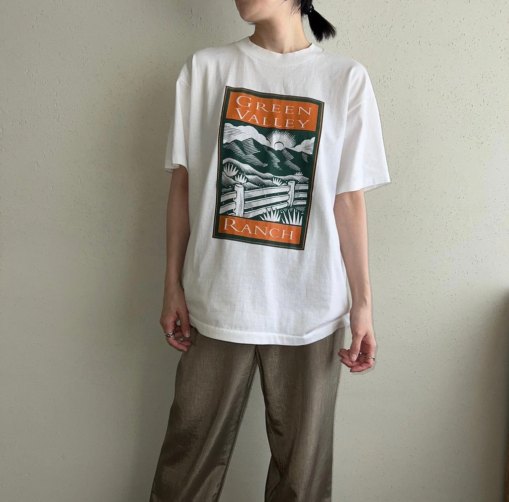 90s Printed T-shirt Made in USA