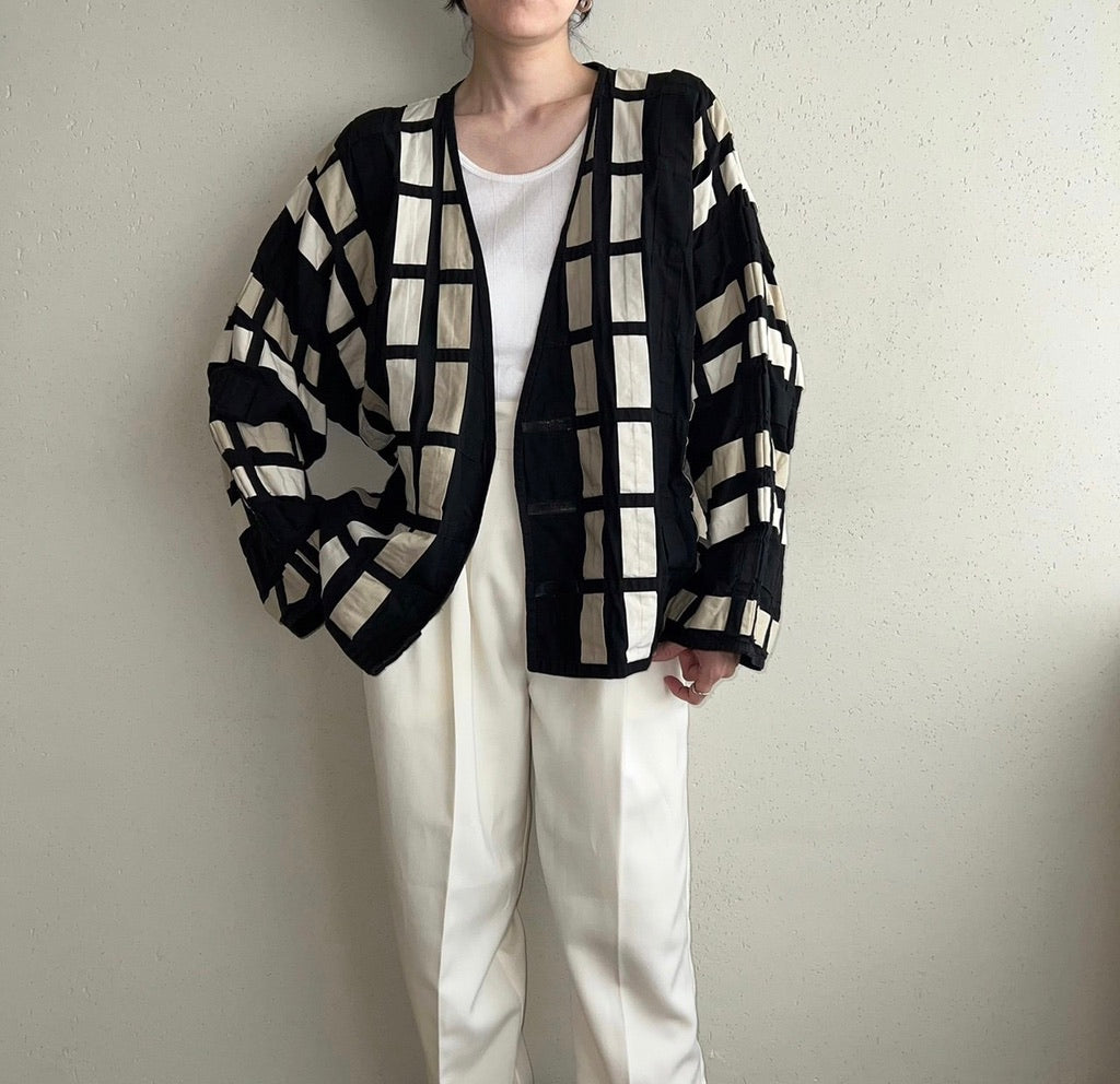 80s Woven Pattern Jacket