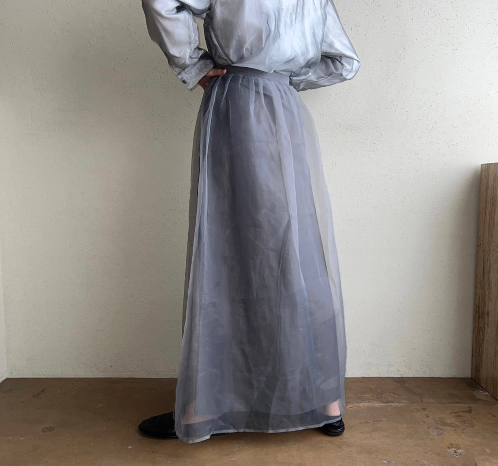 90s Sheer Design Skirt