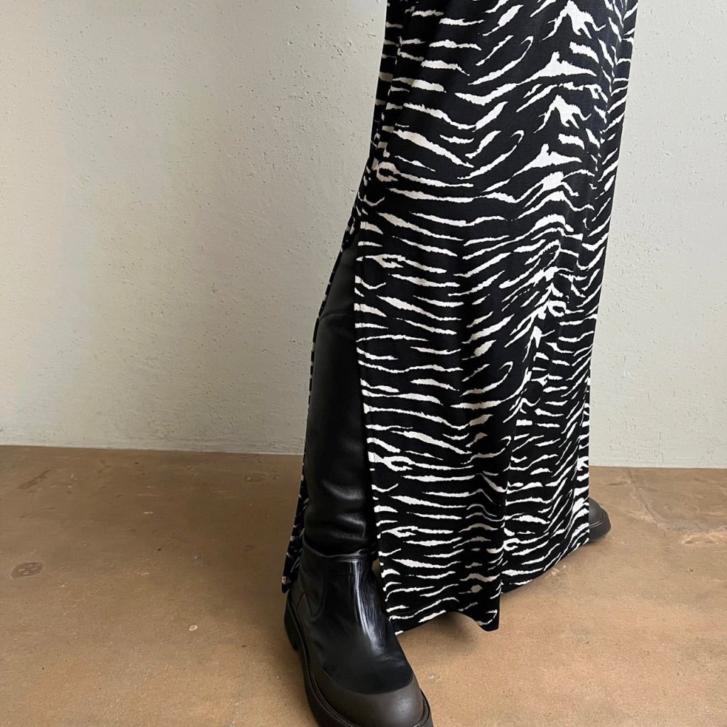 90s Pattern Skirt Made in USA