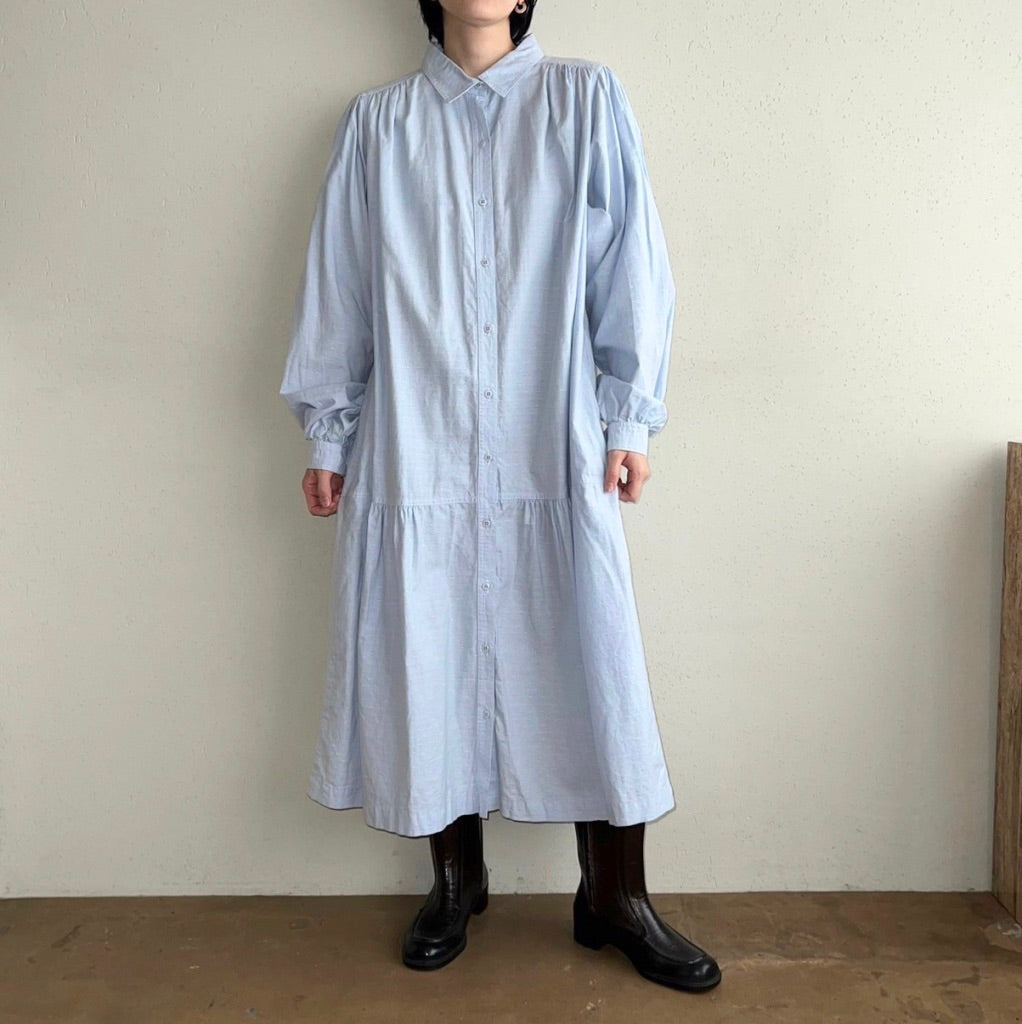 80s Shirt Dress Made in USA