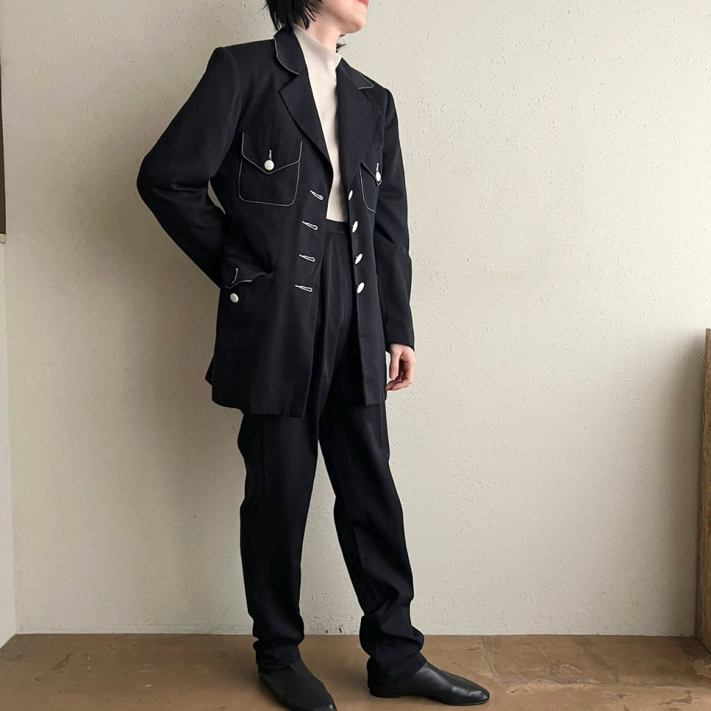 90s Black Two-Piece