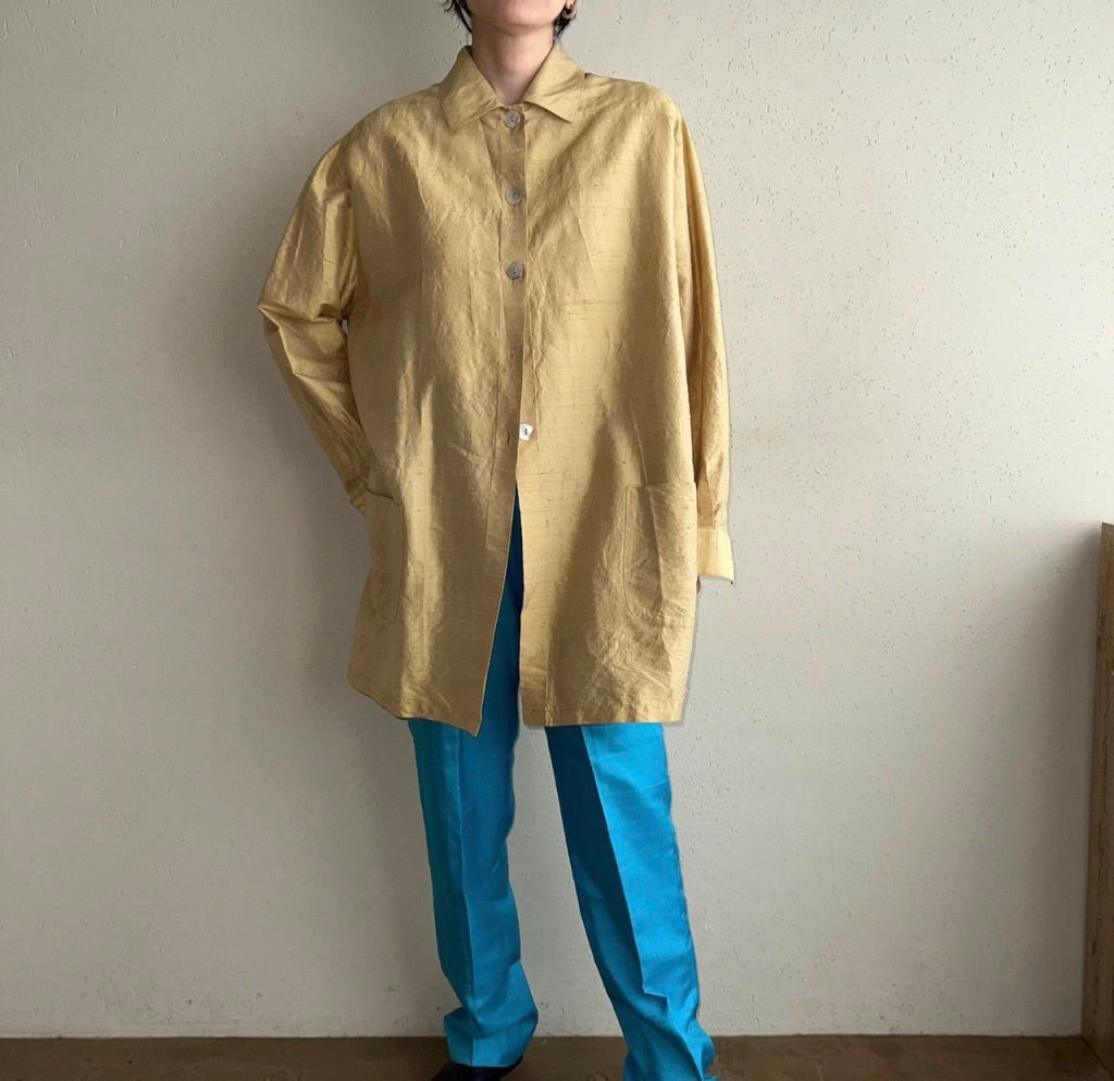 90s Silk Light Jacket Made in Italy