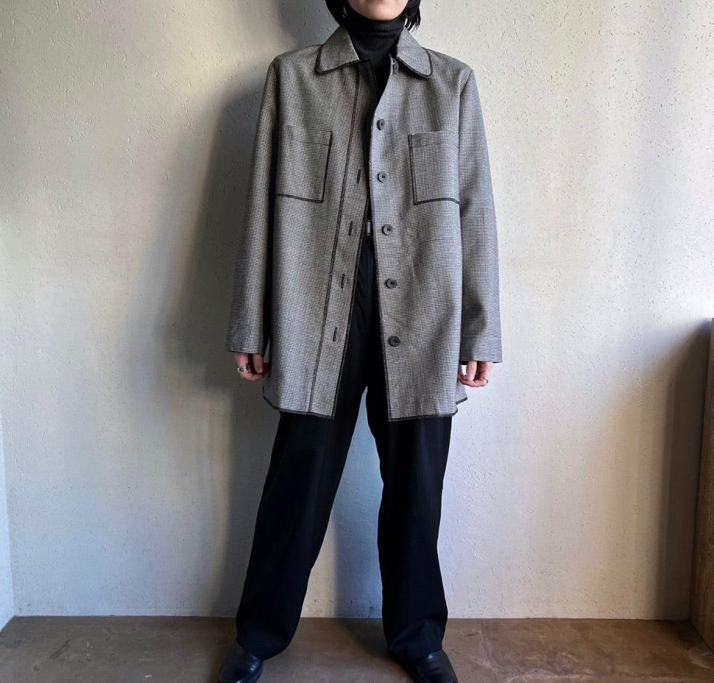 90s Wool Shirt Jacket