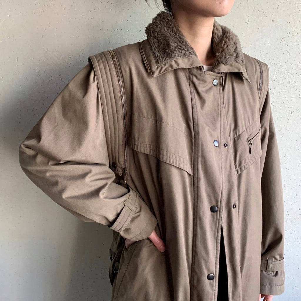 80s EURO Design Boa Coat