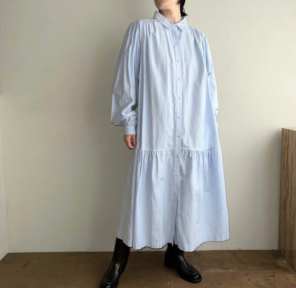 80s Shirt Dress Made in USA