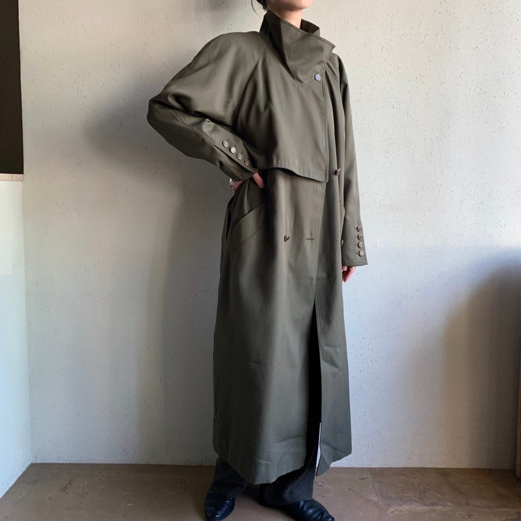 80s “GANTOS” Pleats Coat