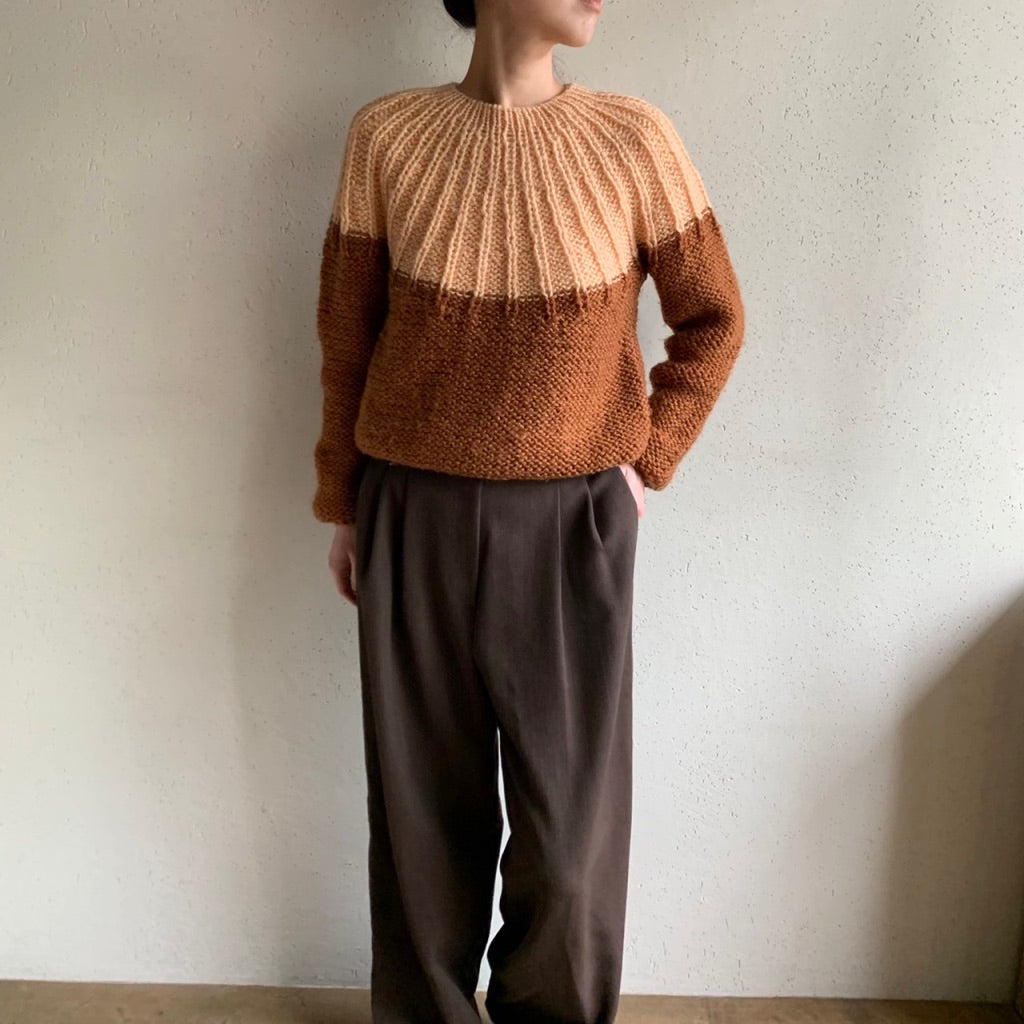 80s Two Tone Knit