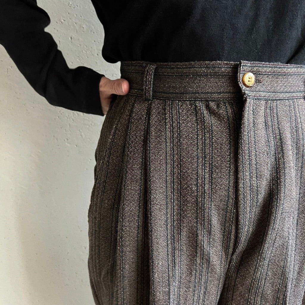 90s Striped Two-Piece Made in USA