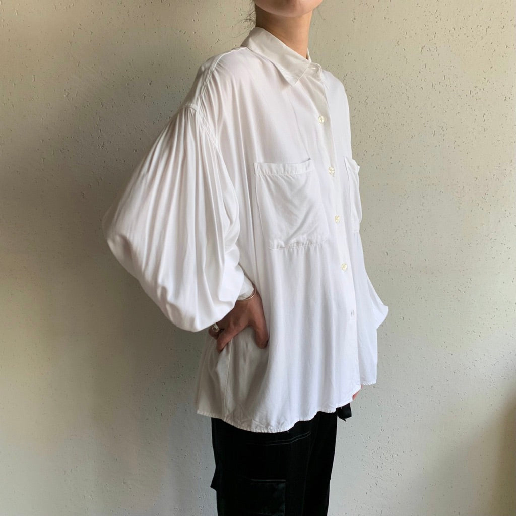 90s Balloon Sleeve Blouse