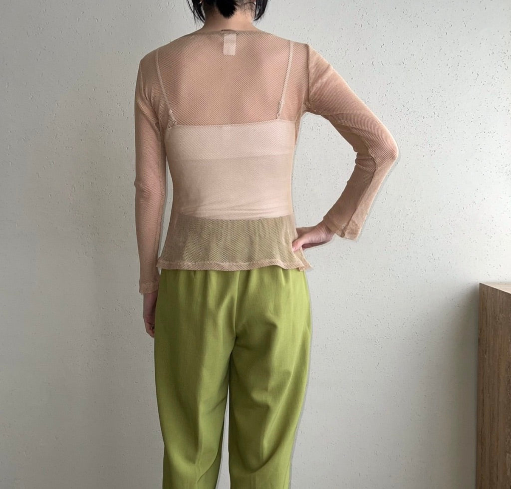 90s Mesh Top Made in USA
