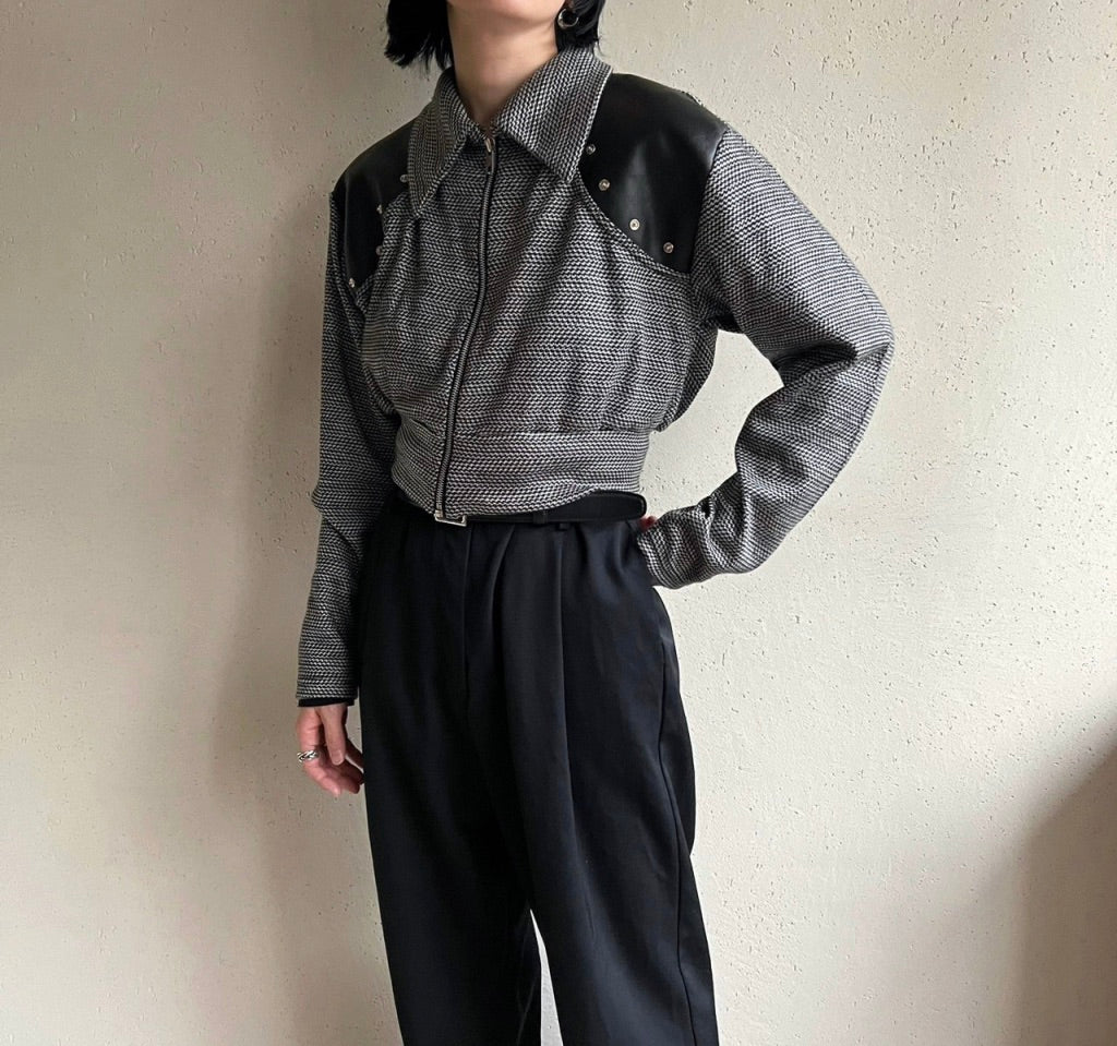90s Zipped Top Made in Italy