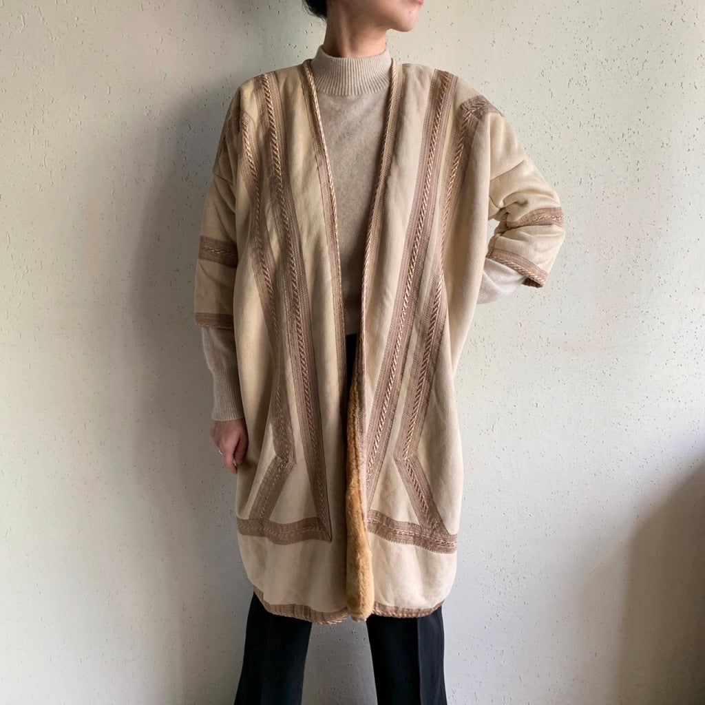 80s Boa Robe
