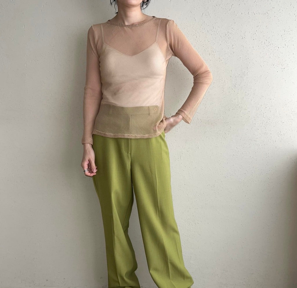 90s Mesh Top Made in USA
