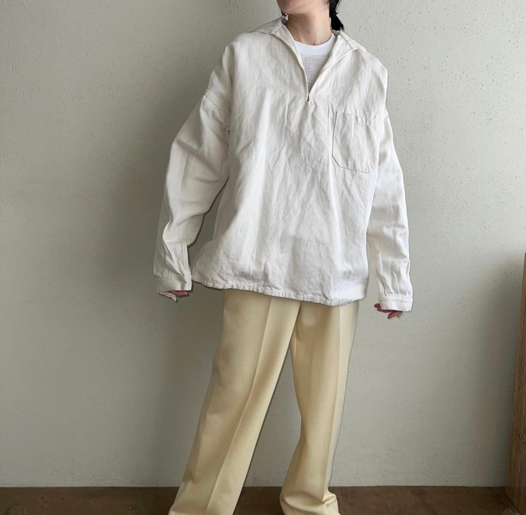 70s German Sailor collar shirt