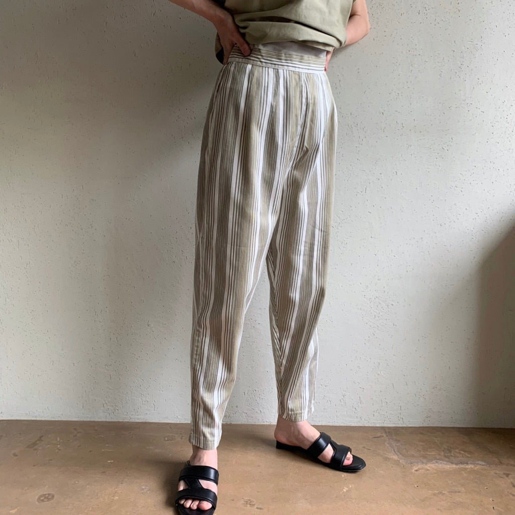 60s Striped Design Two-Piece