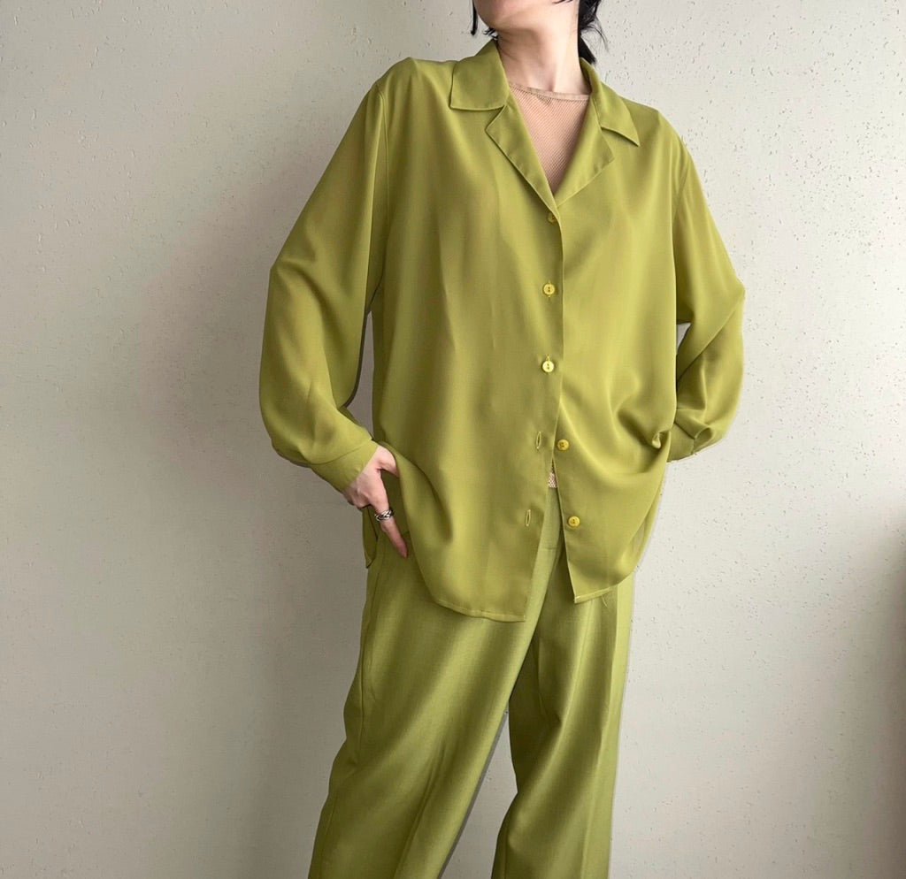 90s Sheer Blouse Made in Italy
