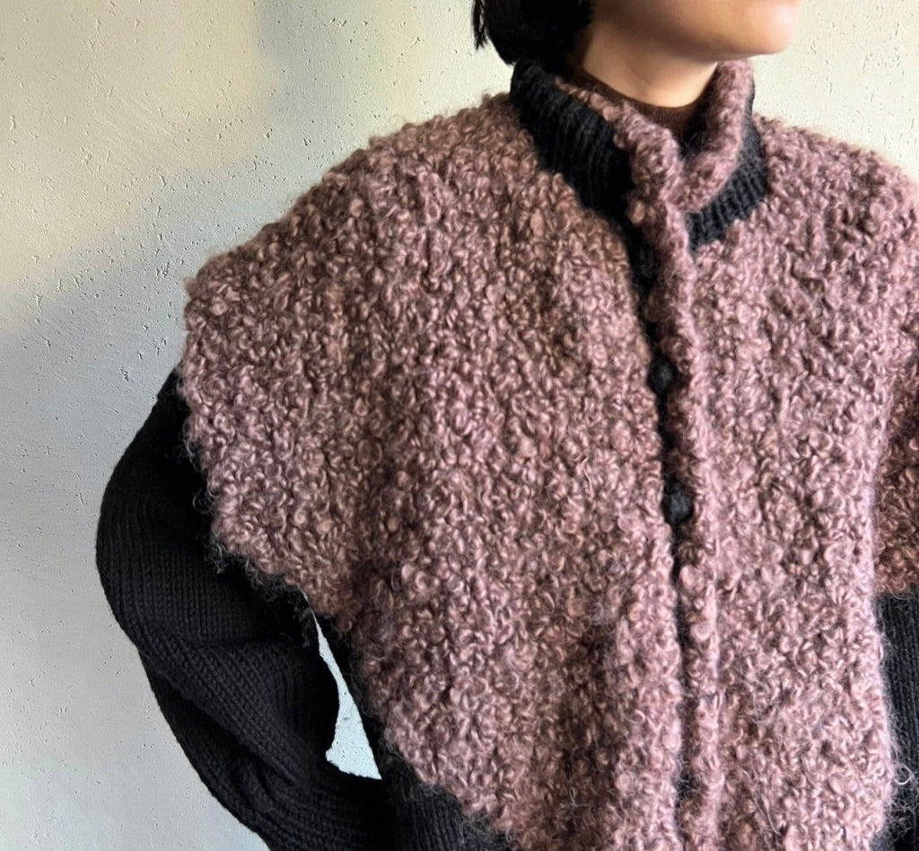 80s Design Knit Jacket